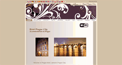 Desktop Screenshot of hotelpraguecity.com